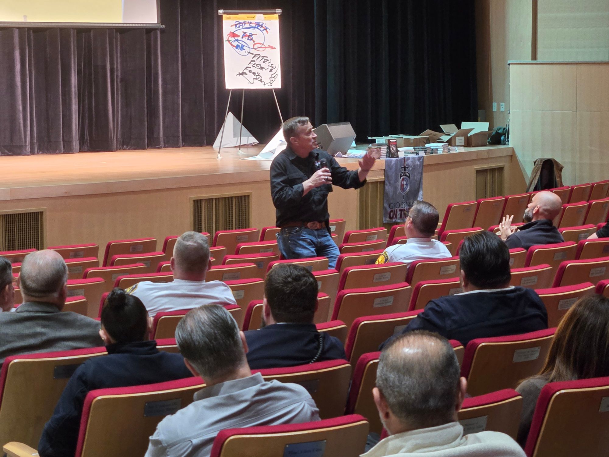 presenting to cops image